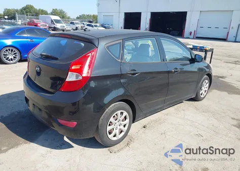 2012 Hyundai Accent Gs from USA, damaged, VIN KMHCT5AE8CU005841